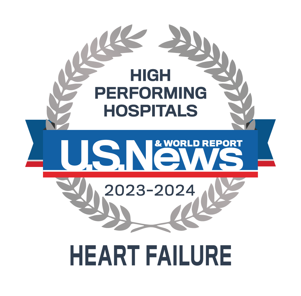 US News Hospitales de alto rendimiento Insuficiencia cardíaca