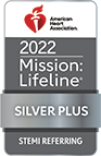 American Heart Association 2022 Mission: Lifeline Silver Plus STEMI Referring